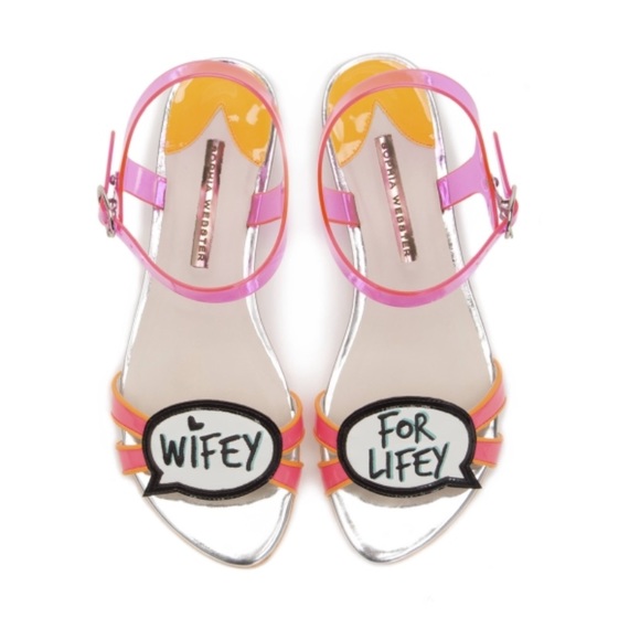 Sophia Webster Shoes - Sophia Webster “Wifey for Lifey” Sandals